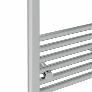 Right Radiators 1000x400 mm Straight Heated Towel Rail Radiator Bathroom Ladder Warmer Chrome