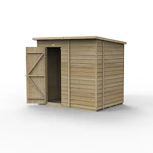 4LIFE Pent Shed 7x5 - Single Door - No Window