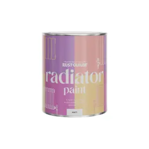 Rust-Oleum Art School Matt Radiator Paint 750ml