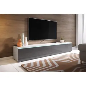 Doyal Tv Stand for Tvs up to 78 " White/Grey