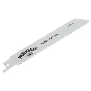 Sealey Reciprocating Saw Blade 280mm 10 TPI White - Pack of 5 WRS3018/280