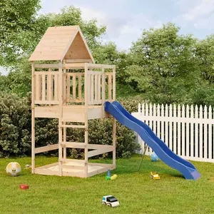 Berkfield Outdoor Playset Solid Wood Pine