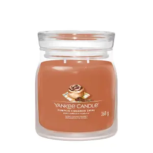 Yankee Candle Pumpkin Cinnamon Swirl Signature Medium Jar