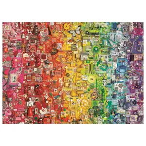 Colourful Rainbow Jigsaw Puzzle 1000 Pieces