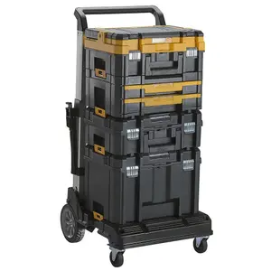 Dewalt Tstak Boxes DWST1-71195 DWST1-70702 DWST1-70704 + DWST1-71196 Trolley