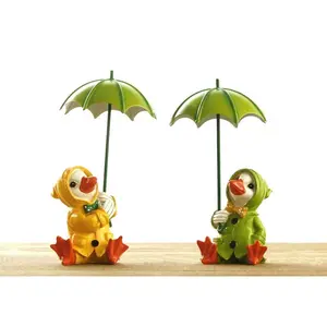 2 Piece Tilly-Mae Sitting Ducks Garden Ornament Set