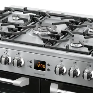 Leisure CS100F520X Freestanding Electric Range cooker with Gas Hob - Stainless steel effect