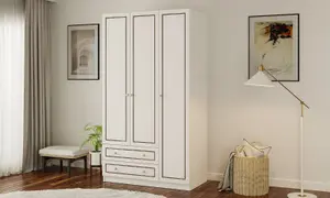 CLEMENT 3 Door 2 Drawer Wardrobe