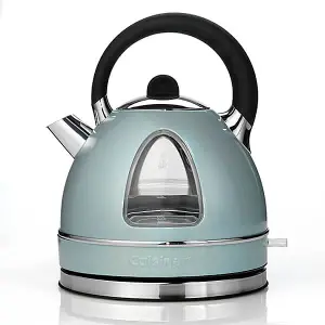 Cuisinart Style Light Pistachio Traditional Kettle & 2 Sl Toaster Breakfast Set