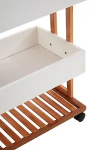 Interiors by Premier Nostra 4 Tier Storage Trolley