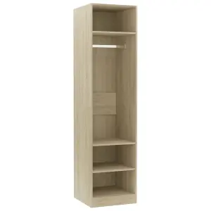 Wardrobe Sonoma Oak 50x50x200 cm Engineered Wood