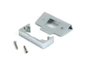 From The Anvil Polished Chrome  1/2" Rebate Kit for Tubular Mortice Latch