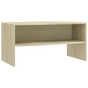 Berkfield TV Cabinet Sonoma Oak 80x40x40 cm Engineered Wood