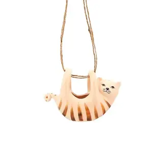 Sass & Belle Cat Hanging Planter