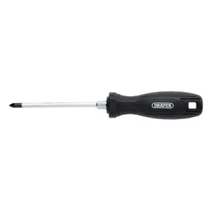 Draper Pozi Hard Grip Screwdriver, PZ1 x 100mm 13514