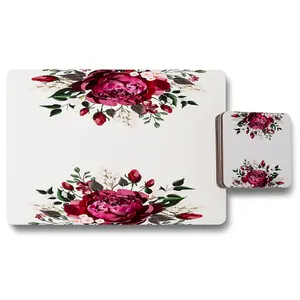 Open Roses (Placemat & Coaster Set) / Default Title