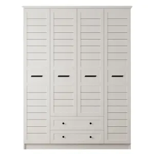 VENICE XL  4 Door 2 Drawer Wardrobe