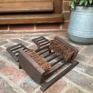 Cast Iron Classic Boot Jack & Shoe Scraper