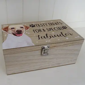 Labrador Dog Treat Box Delgado Decorative Box