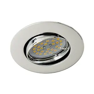 Luminosa Zar Recessed Downlight Light Chrome