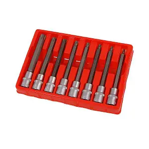 Star Bit Set - 8 piece 1/2 drive Extra Long (Neilsen CT1276)