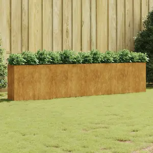 Berkfield Garden Raised Bed 360x40x80 cm Corten Steel