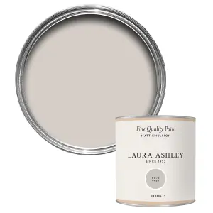 Laura Ashley Dove Grey Matt Emulsion paint, 100ml