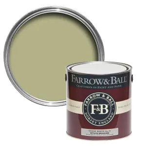 Farrow & Ball Modern Emulsion Mixed Colour 11 Stone White 5 Litre