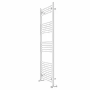 Rinse Straight Bathroom Heated Towel Rail Ladder Radiator White 1600x600mm