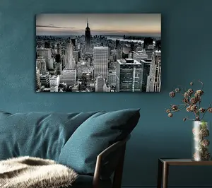 Across New York Canvas Print Wall Art - Medium 20 x 32 Inches