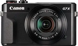 Canon Powershot G7 X Mark II Compact Camera 20.1-MP, 4K Video, Full HD Slow Motion, Fast F1.8-2.8 Aperture, Tilting LCD Touchscreen Ideal For Vlogging And Youtube