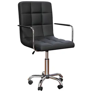 Vida Designs Calbo Office Chair, Black