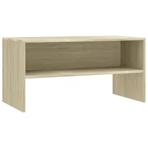 vidaXL TV Cabinet Sonoma Oak 80x40x40 cm Engineered Wood