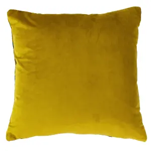 Paoletti Empire Velvet Jacquard Feather Filled Cushion