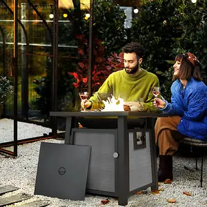 50,000 BTU Outdoor Table with Cover