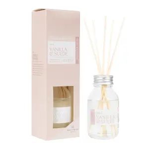 Wax lyrical 100ml Vanilla & suede Reed diffuser