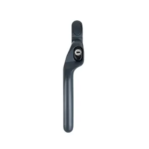 Timber Series Connoisseur MK2 Offset Locking Espag Window Handle - Anthracite Grey (RAL 7016) (Left Hand)