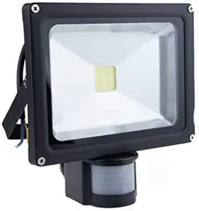 30w Pir Led Cob Floodlight Modern Security Flood Light Motion Sensor Outside New