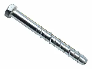 MasonMate M16 x 150mm Hex Concrete Screwbolts - Pack of 10 for Strong and Reliable Anchoring