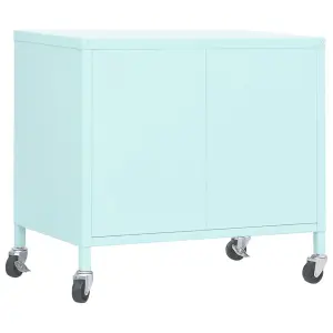 Berkfield Storage Cabinet Mint 60x35x56 cm Steel