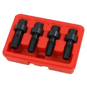 4pc Wheel Bud Internal Thread Repair Restore Kit (Neilsen CT1127)