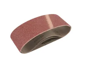 Universal Fit 80 grit Sanding belt (W)76mm (L)457mm, Pack of 3