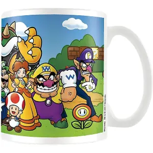 Super Mario Characters Mug Multicoloured (One Size)