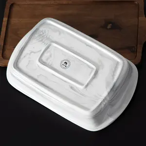 3.1 L Porcelain China Rectangular Baking Pan