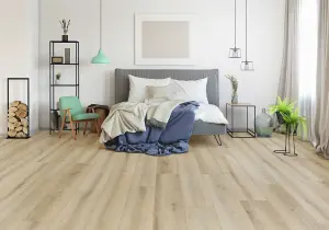 GoodHome Ledbury Wood planks Oak effect Laminate Flooring, 1.799m²