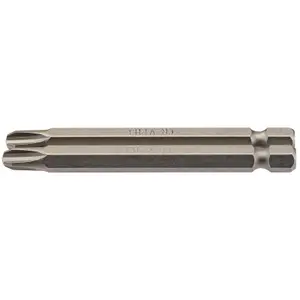 Draper No.3 1/4" Hex. Cross Slot Insert Bit 75mm Long x 2 64316