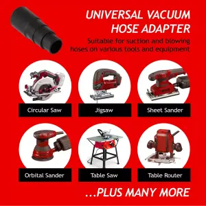 SPARES2GO Hose for Einhell TC-VC1820S 20L TC-VC1930SA 30L Wet & Dry Vacuum Cleaner Adaptor