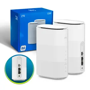 ZTE G5B Unlocked Premium Design 5G Fast WiFi6 Whole Home Router