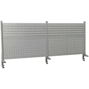 2055mm Back Panel Assembly - Suitable for ys02562 Steel Industrial Workbench