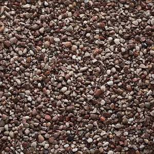 Dusky Pink Bulk Bag 850 kg Chippings - 12-20 mm Sharp Pinkish Stone - L10 x W10 x H8 cm